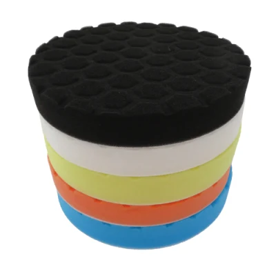 2022 Hot Sale Honeycomb 6 Inch Sponge Polishing Pad for Car/Bathtub/Shower/Sink