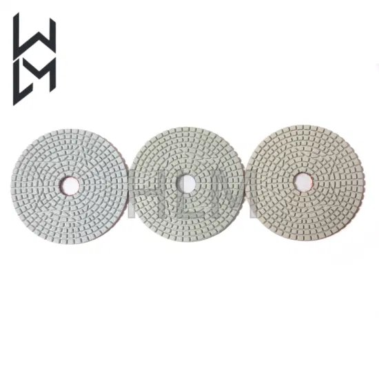 3 Inch Diamond Polishing Pads Set Wet/Dry Polishing Kit 10PCS 50#